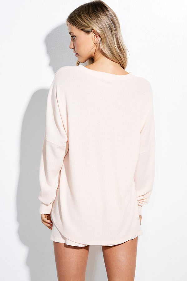 FALALALA Glitter print lounge short pants set