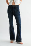 Mica Denim High Rise Flare Leg - Blush & Cactus