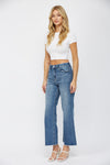 Mica Denim Super High Wide Leg - Blush & Cactus