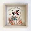 TOTE Cute Ghost Books Ghosting People All Year Long - Halloween