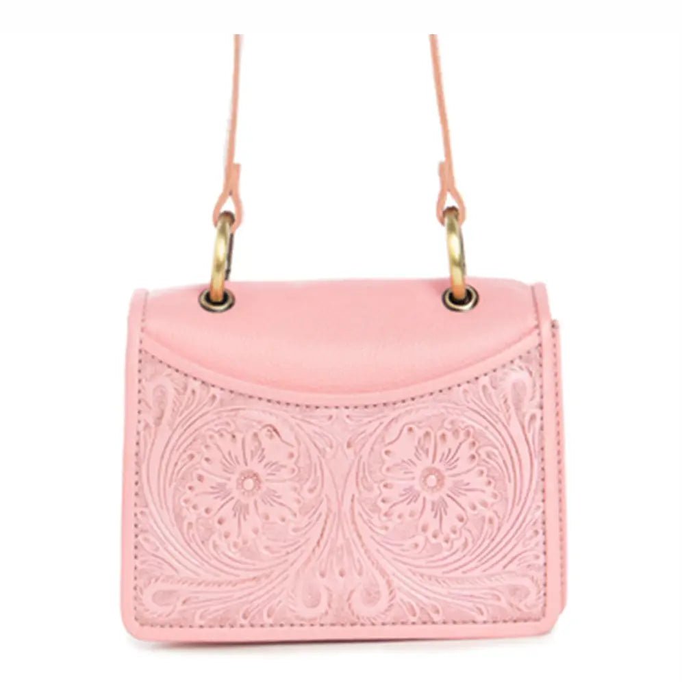 Prairie Blush Petite Shoulder Bag - Blush & Cactus