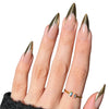 PaintLab Gold Chrome Stiletto - Blush & Cactus