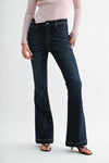 Mica Denim High Rise Flare Leg - Blush & Cactus