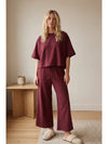 Meet Me in Merlot Lounge Set