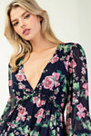 Midnight Bloom Maxi Dress