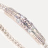 BuDhaGirl Queen All Weather Bangles (AWB) - Clear Crystal (Single Bangle) - Blush & Cactus