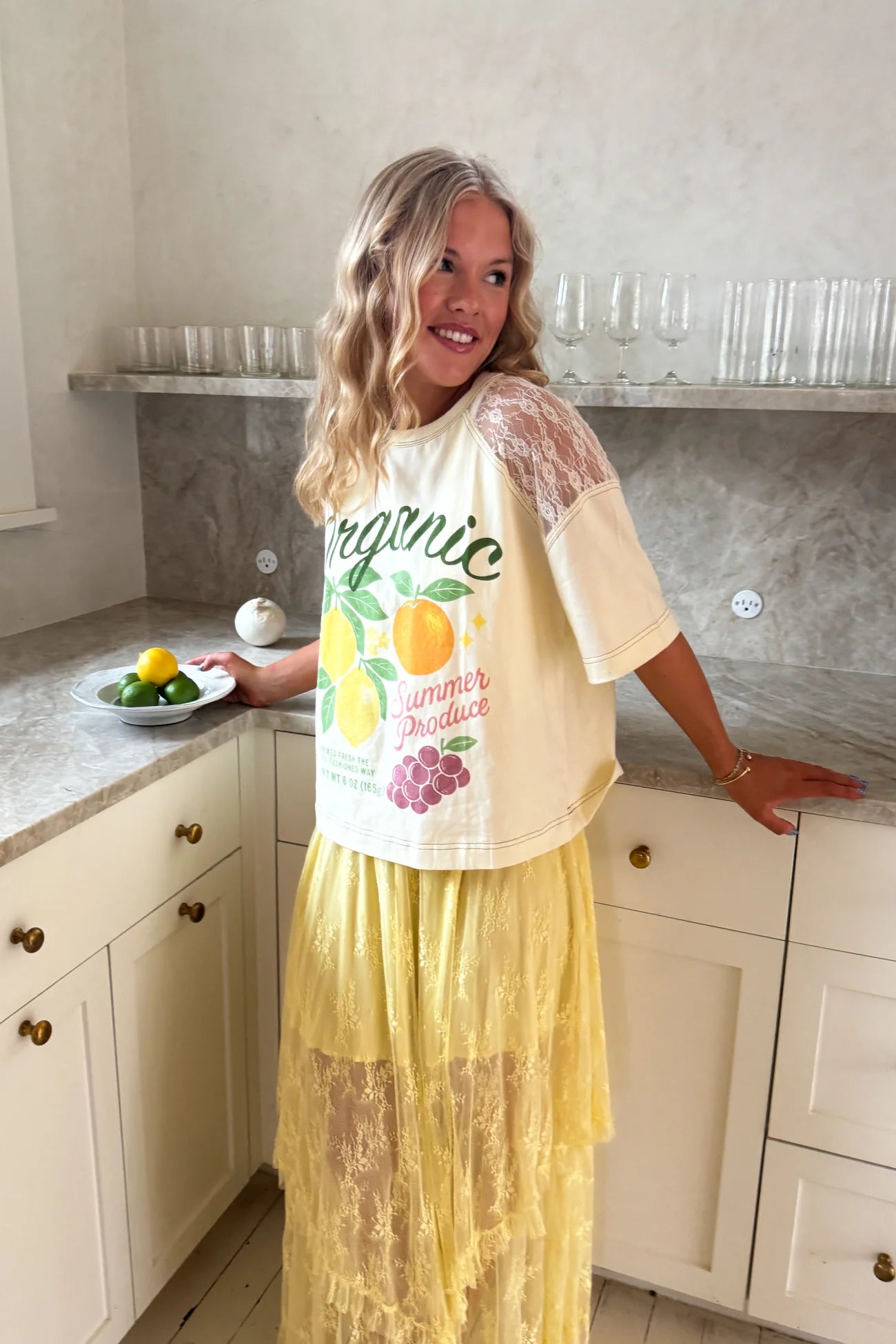 **PREORDER** Blooming Maxi Skirt - Blush & Cactus