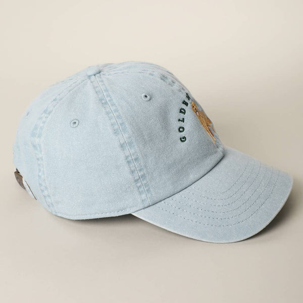 GOLDEN BUDDY Dog Embroidered Cotton Baseball Cap