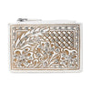 Myra Sparkling Desert Moon Credit Card Holder in Chocolate White