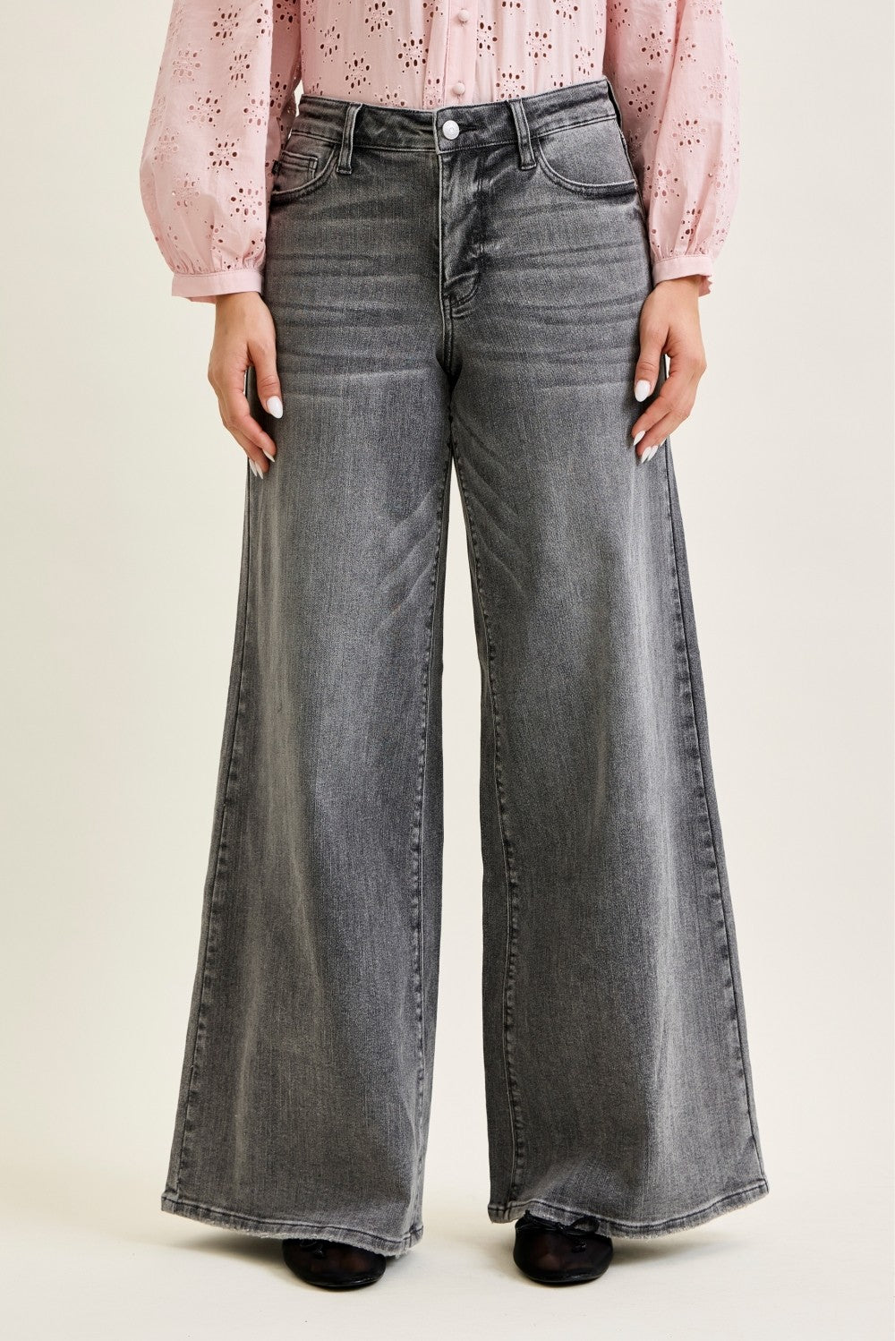 Judy Blue Mr Palazzo Split Back Yoke