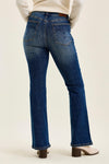 Judy Blue Mr Daisy Bootcut W/ Harness Trim Dk Sunset Ride