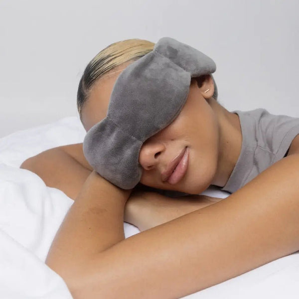 Elephant Weighted Sleep Mask - Eye Mask - Blush & Cactus