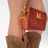 Loyal West Shell Mini Purse in Handtooled Leather