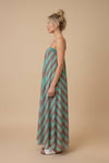 Sangria Sunset Maxi Dress - Blush & Cactus