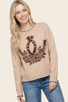 The Golden Hour Horseshoe Sweater