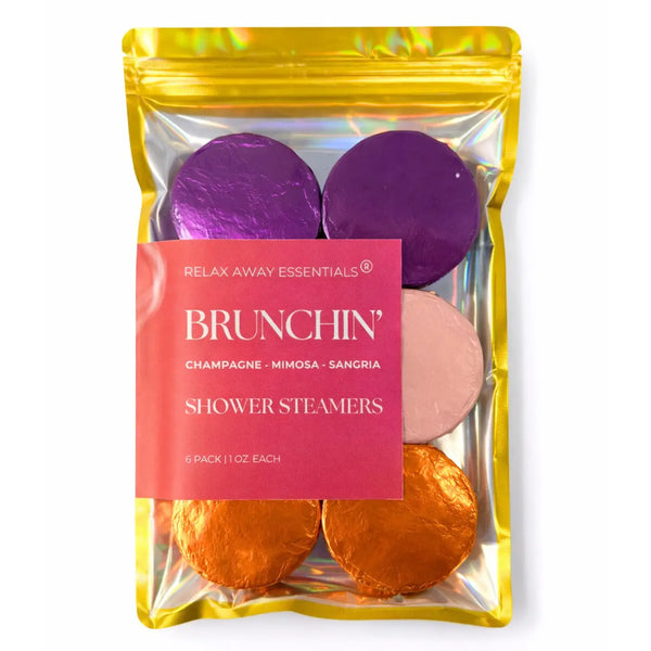 Shower Steamers - Brunchin' 6 Pack - Made in USA - Spa - Blush & Cactus