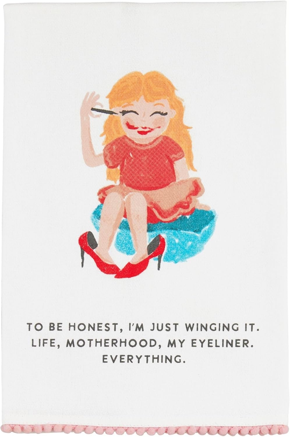To be Honest Funny Mom Towel