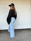 **PREORDER** Jovie tie Waist Jeans - Blush & Cactus