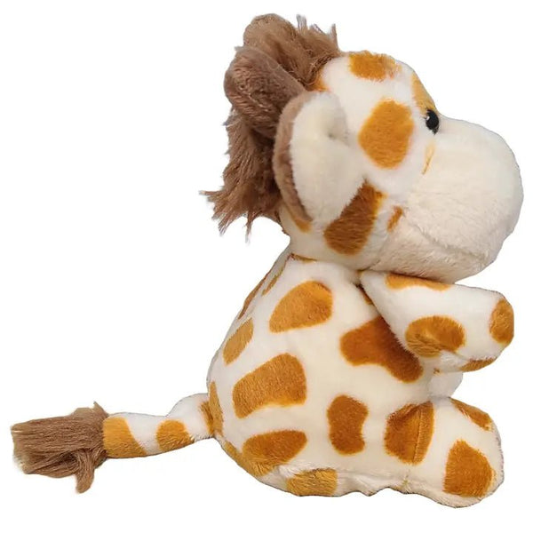 Patches the Canned Giraffe - Stuffed Animal Plush W/Jokes - Blush & Cactus