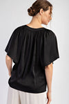 Simply Chic Blouse - Blush & Cactus