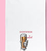 Dinner Is Served (Beer) Dishtowel