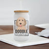 Doodle Mama - Frosted Can Glass