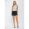 Mica High Rise Split Detailed Shorts - Blush & Cactus