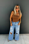 ***PREORDER*** Drew Distressed Dad Jeans