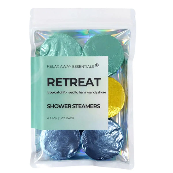 Retreat Shower Steamers 6 Pack - Made in USA - Blush & Cactus
