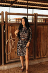 WE BE SCOOTIN' MESH Mesh Dress - Blush & Cactus