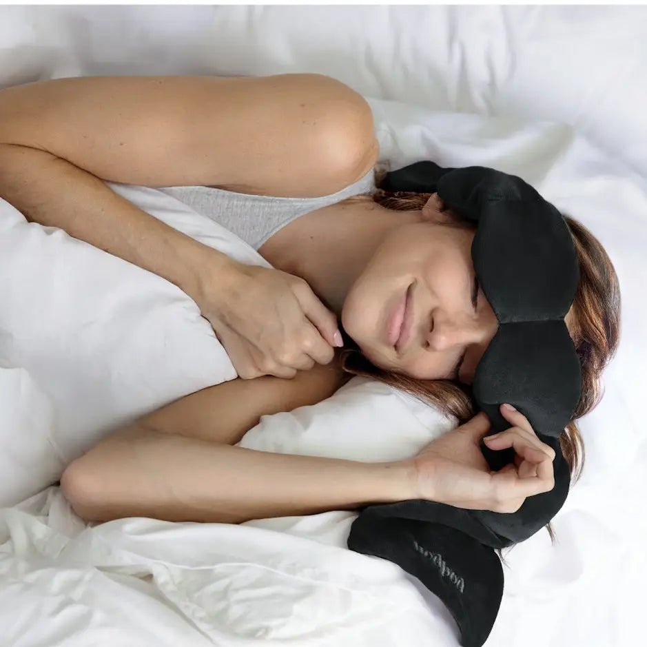 Onyx Weighted Sleep Mask - Eye Mask - Blush & Cactus