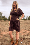 Copper Canyon Bronzed Dress - Blush & Cactus
