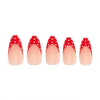 PaintLab Red Polka Dot Press - On Nails - Blush & Cactus