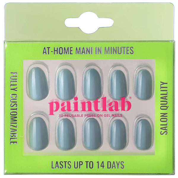 PaintLab Smokey Grey Press-On Nails