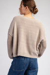 eesome Long Sleeve Sweater Top - Curvy Size