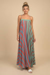 Sangria Sunset Maxi Dress - Blush & Cactus