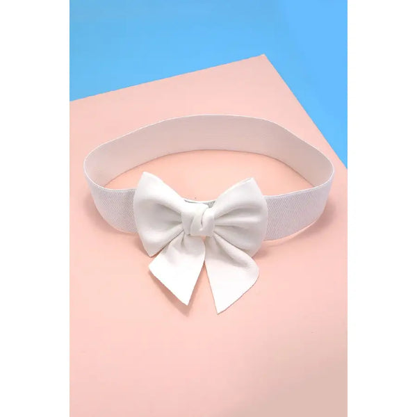 Stretchable Elastic Bow Belt