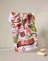 Greetings from Arizona Tea Towel - Blush & Cactus