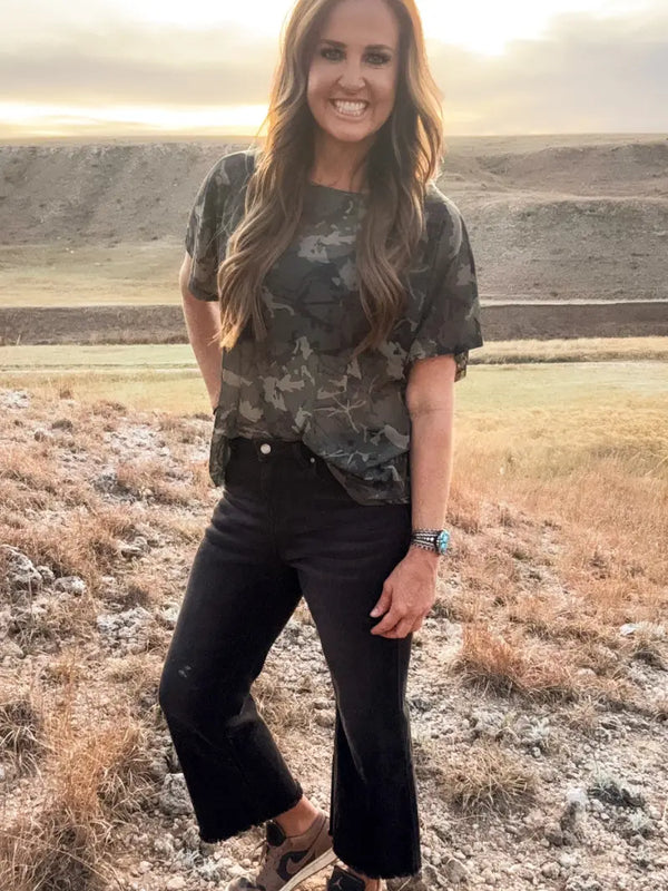 Camo Kreek Mesh Top