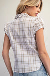 Easy Going Plaid Top