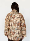 Cowboy Quilted Jacket - Blush & Cactus