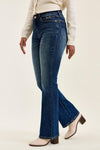 Judy Blue Mr Daisy Bootcut W/ Harness Trim Dk Sunset Ride