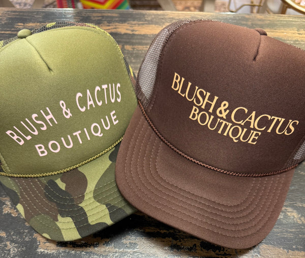 Blush & Cactus Boutique Hat