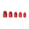 PaintLab Red Ruby Press - On Nails - Blush & Cactus