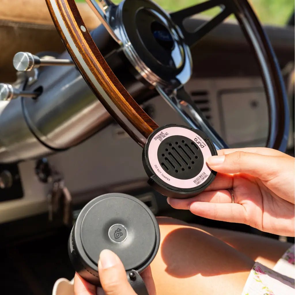 Bridgewater + Pura Sweet Grace Car Diffuser Cartridge - Blush & Cactus
