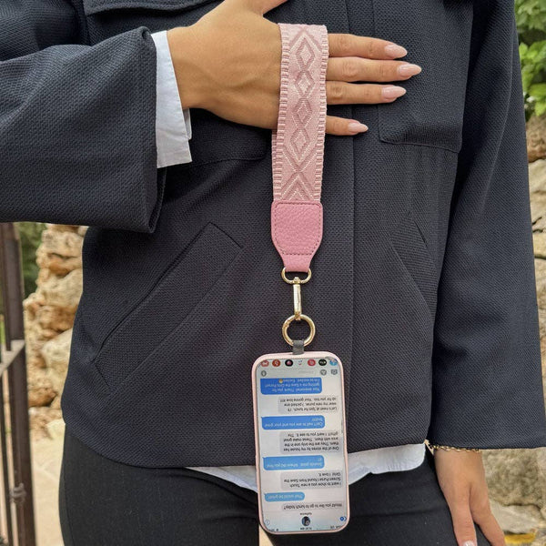 Clip & Go Strap w/Zippered Pouch Classic - Blush & Cactus