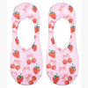 No - Show Liner Socks - Sweet Fruits & Bows - Pink - Blush & Cactus
