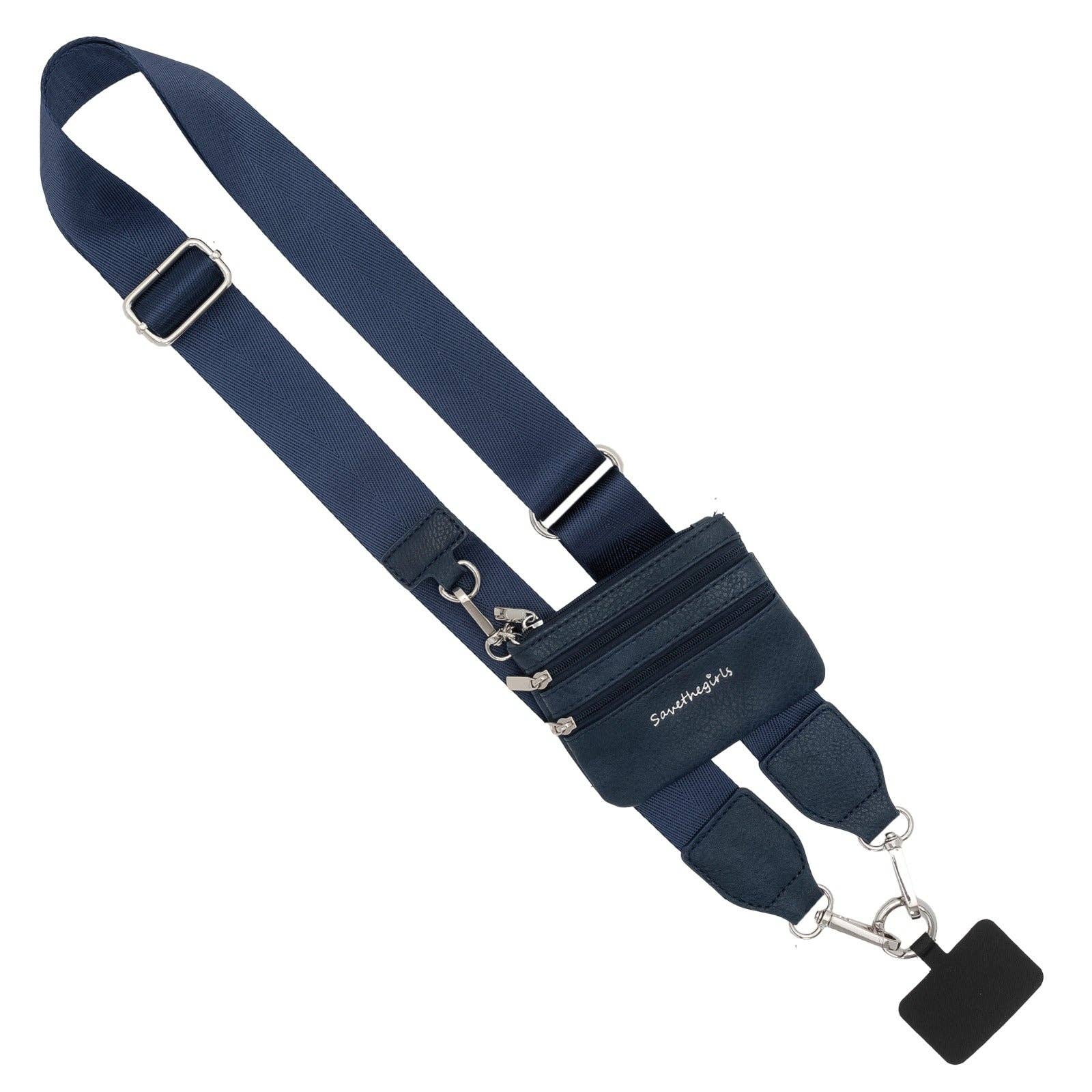Clip & Go Strap with Pouch - Neutral Collection - Blush & Cactus