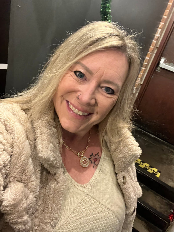 Paperclip Chain Radiant Initial Necklace Special Order