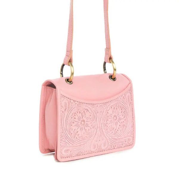 Prairie Blush Petite Shoulder Bag - Blush & Cactus